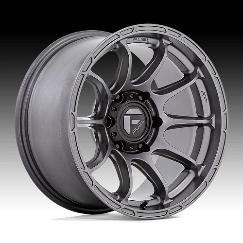 Fuel Variant D793 Matte Gunmetal Custom Truck Wheels 1